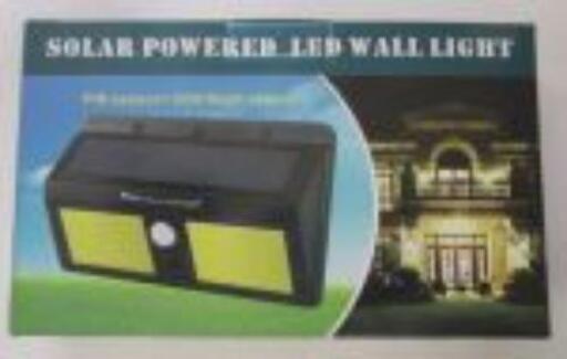 太陽光発電９６LED ソーラー センサーライト 外灯 玄関ライト 人感センサー 夜間自動点灯センサーライト 1個