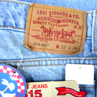 未使用・保管品 Levi's 515-0217 CALIFORNIA BLUE W32 L34 93年製 フラッシャー付 デッドストック  ☆ PayPay(ペイペイ)決済可能 ☆ 札幌市 白石区 東札幌の画像
