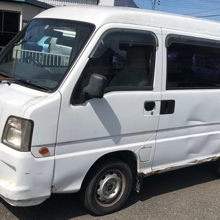 サンバーバン　5速　AC、パワステ付の画像