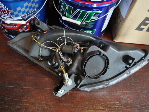 Z33　前期　イカリング　ヘッドライト　左右　中古