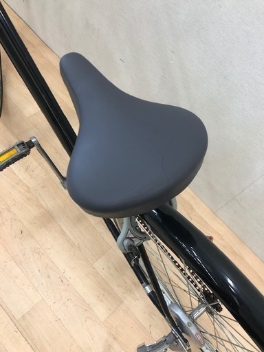 自転車　ブラック 27インチ　シンプル
