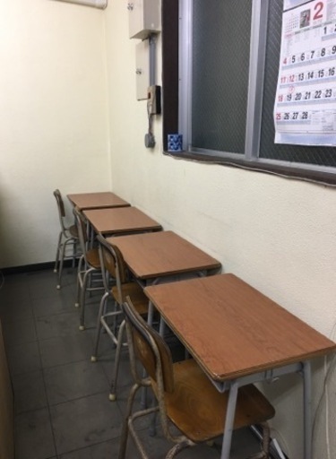 学校机・イス