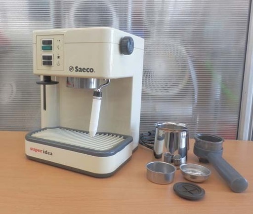 エスプレッソマシン  Saeco/サエコ super idea SIN007 電気コーヒー湯沸かし器 エスプレッソ式 ペイペイ対応 札幌市西区西野