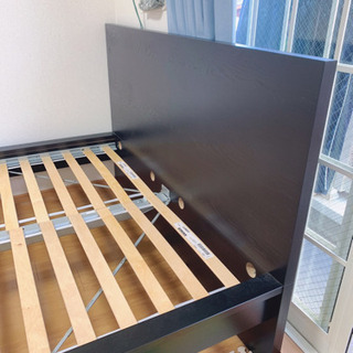 IKEA ダブルマットレス用フレームの画像
