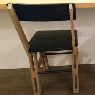 値下げ[中古]木製　椅子　ダイニングチェア