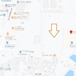 枚方市招堤北町1丁目　国道1号線近　資材置場　大型車駐車場　