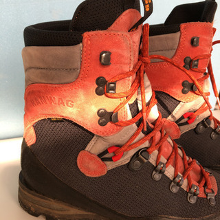 グリベルG12ニューマチックアイゼンとHANWAG冬登山靴セット