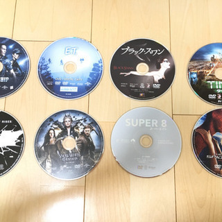 洋画DVD　8タイトル セット　ケースなし