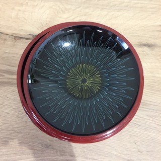 山中漆器　小皿