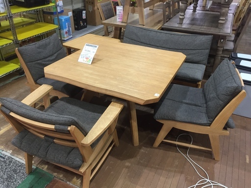 ソファダイニング6点セット