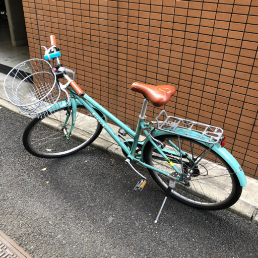 女性にも乗りやすい ビアンキ プリマベーラ チェレステ