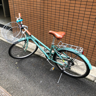 女性にも乗りやすい ビアンキ プリマベーラ チェレステ