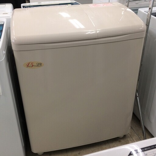 J286 日立 HITACHI 2層式洗濯機 PS-H45L 2019年製 クリーニング 動作確認済 5ヶ月長期保証