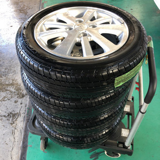 タイヤホイール4本セット 165/60R14 DA17W エブリ...