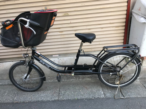 整備済み中古子供乗せ自転車 silver ring ハブダイナモ　オマケ