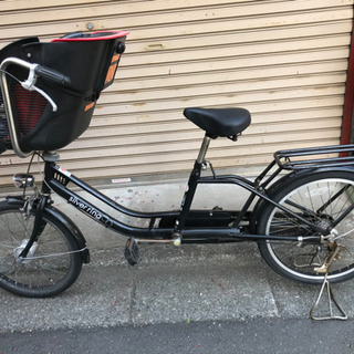 整備済み中古子供乗せ自転車 silver ring ハブダイナモ オマケ