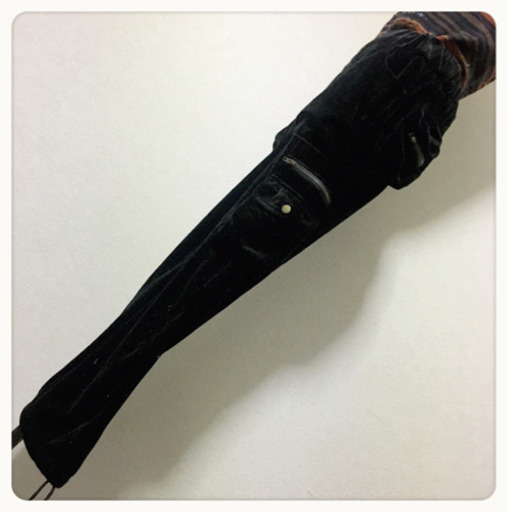 ご購入者様決定[未使用✧︎heat coil]ベロアパンツ 黒色 ルームウェア LサイズOK