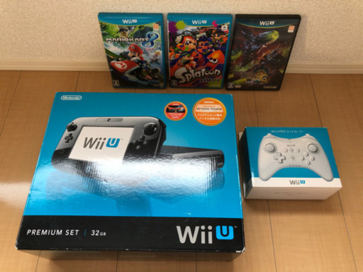 本日から明日の朝まで限定)お届け可 WiiU本体 ソフト3本