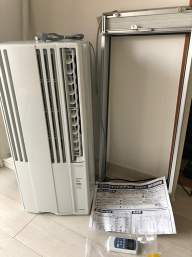 2019製　超美品　コロナ　窓式エアコン　CW-1619