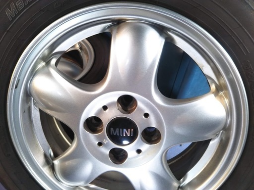 夏 ミニ純正 15インチ BMW ミニ アルミ MINI純正 ミニクーパー 175/65R15（2018年　日本製） 【富山】中古/4