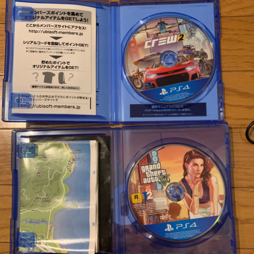 PS4 500GB & ソフト2本付