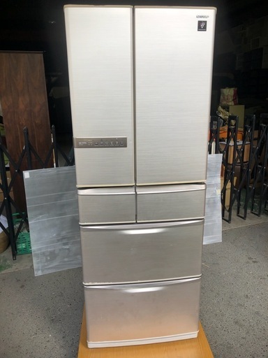 SHARP 6ドア冷蔵庫 440L SJ-XF44T-S 2011年製