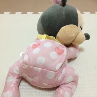 ミニーちゃんといっしょにねんね☆の画像