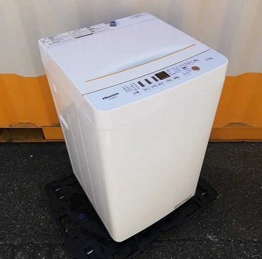 ◼️決定済■美品■2019年製■ハイセンス 5.5kg全自動洗濯機  HW-E5503 (HW-T55D)