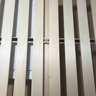 シングルすのこベッド　　交渉中の画像