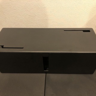 BUFFALO ケーブルボックス BSTB01LBK　電源タップ...