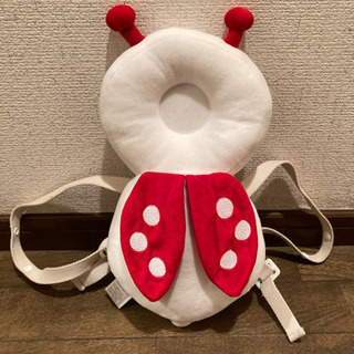 赤ちゃんごっつん防止やわらかリュック　可愛い