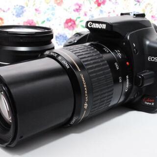 全国配送可能❗️】 ⭐️便利なバック付き⭐️Canon Kiss F ダブル