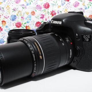 ★全国発送対応★交渉可★【WiFiセット！】Canon キヤノン EOS 7D ダブルレンズセット