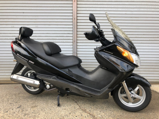 【キレイな車両です!】神奈川県藤沢市発 スズキ スカイウェイブ250 CJ43A リミテッド 現車確認 ナンバー登録 配送等ご相談ください!