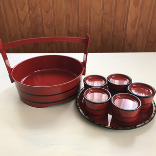 山中漆器　ひやむぎ、そうめん器セット