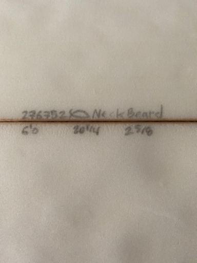 Al Merrick Neckbeard 初期モデル　6.0'