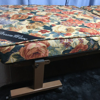 【無料】【引取限定】【積込積下手伝可】折りたたみベッドシングルの画像