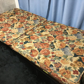 【無料】【引取限定】【積込積下手伝可】折りたたみベッドシングル