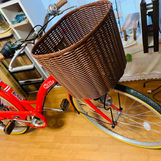 一回乗っただけの、可愛い自転車の画像