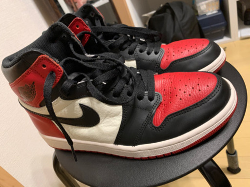 ジョーダン1 つま赤　AIR JOR DAN