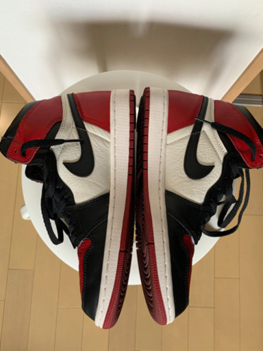 ジョーダン1 つま赤　AIR JOR DAN