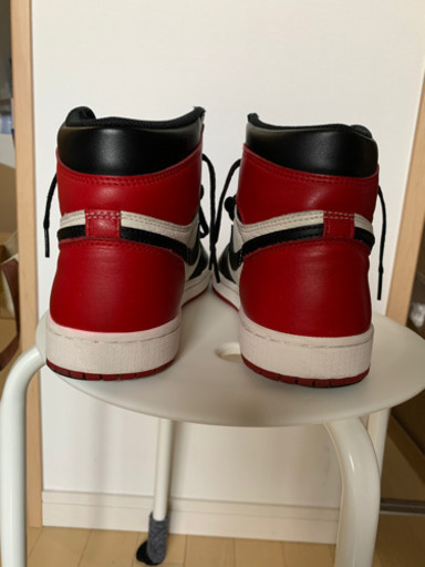 ジョーダン1 つま赤　AIR JOR DAN