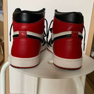 ジョーダン1 つま赤　AIR JOR DANの画像
