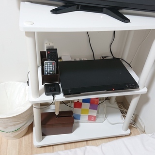 【中古】YAMAZEN　システムラック　ホワイト