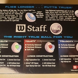 Wilson ゴルフボール１２個セットの画像