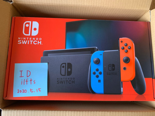 任天堂　switch ネオン　バッテリーが長くなった新モデル　新品、未開封
