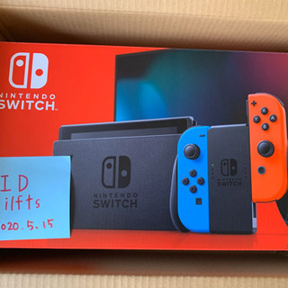 任天堂　switch ネオン　バッテリーが長くなった新モデル　新...