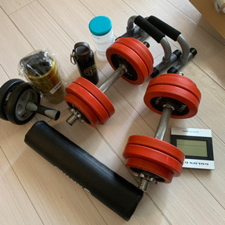 筋トレ用品　決まりました。