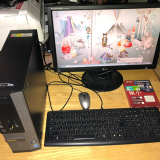 Dell Optiplex3020&LG19インチ液晶モニター&USB wifi&キーボード
