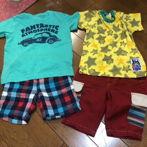 男の子　夏服春服まとめ　保育園（90~100センチ）ほぼ100cm まとめ売り64点‼️美品多数